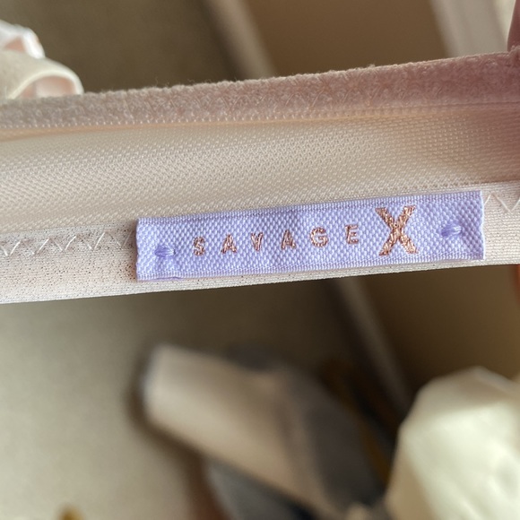 SavageXFenty holographic corset style bra (too small) - Picture 3 of 4